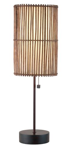 Adesso Maui Table Lamp, Antique Bronze