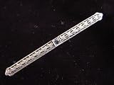 14 KT Yellow Gold Bar Pin
