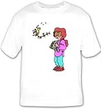 T-shirt with human, body, binoculars, individuals, individual, persons, singing, humans,... by SHOPZEUS