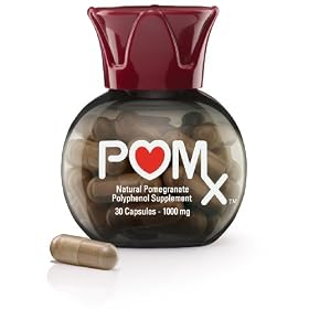 Buy POM Wonderful's POMx Pills - Natural Pomegranate Antioxidant Supplement (1000mg) by POM Wonderful