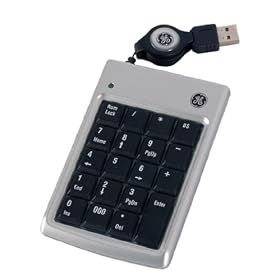 GE 98757 Retractable Number Pad: Electronics