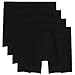 David Archy Men's 4 Pack Vintage Classic Micro Modal Cotton Boxer Briefs