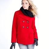 Short crossover coat red 10