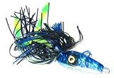 Braid Sea Fox Jig w/Assist Hooks 1 & 1/2oz Midnight