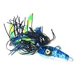 Braid Sea Fox Jig w/Assist Hooks 1 & 1/2oz Midnight