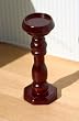 Dollhouse Miniature Mahogany Stained Wood Pedestal