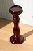 Dollhouse Miniature Mahogany Stained Wood Pedestal