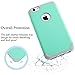 iPhone 6 plus Case,[5.5inch]by Ailun,Soft Interior Silicone Bumper&Hard Shell PC Back,Shock-Absorption&Skid-proof,Anti-Scratch Hybrid Dual-Layer Cover[Mint Green]