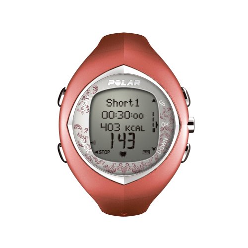 Polar F11 Women's Heart Rate Monitor Watch (Pink Fizz)
