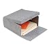 Oxford  Box File, 5-1/4" Capacity, Letter Size, Black Agate Cover/Orange Spine,1 Per Box , (40578)