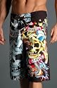 Ed Hardy Death or Glory Boardshorts (EDM101Z)