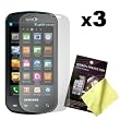 Three LCD Screen Guards / Protectors for Samsung Epic 4G