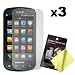 Three LCD Screen Guards / Protectors for Samsung Epic 4G Three LCD Screen Guards / Protectors for Samsung Epic 4G