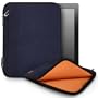 CaseCrown Faux Suede Zip Sleeve Case (Blue) to Carry the Apple iPad Wifi / 3G Model 16GB, 32GB, 64GB