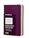 Moleskine 2016 Daily Planner, 12M, Pocket, Mauve Purple, Hard Cover (3.5 x 5.5)