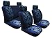 FIESTA UNIVERISAL CAR SEAT COVER FULL BLUE