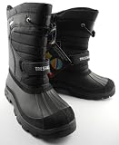 Mens Womens Boys Girls Waterproof TRESPASS DODO Ski Snow Boots Black EU28-46