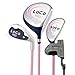 Girls' Dunlop LoCo Right-Hand Starter Golf Set - Pink (5-8 yrs.)