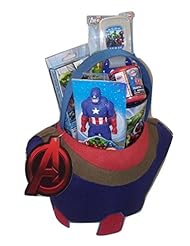 Toy: Marvel Activity Set Hulk Ironman Captain America Flash Plush Birthday Action Figure Gift Bundle Basket Set Candy Toy Boy - Let's Journey into Fashion