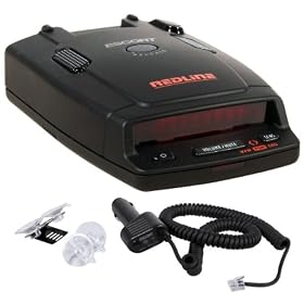 Escort Passport Redline Long Range Radar Laser Detector with Headphone Jack, Auto Mute and 360 Degree Laser Protection