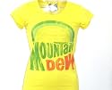 Mountain Dew 1970s Logo Women's Vintage T-shirt by Junk Food Clothing