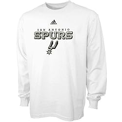San Antonio Spurs adidas True Logo Long Sleeve T-Shirt
