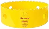 Starrett DH0514 Bi-Metal Dual Pitch Professional Hole Saw, HSS Teeth, 5-1/4 Diameter, 1-5/8 Cutting 