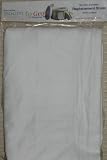 Room to Grow 4-in-1 Single White Fitted Sheet in White