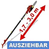 Teleskop Astkettensäge Astsäge Hochentaster - 9100001
