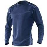 41eHkcuK5xL. SL160  EDZ All Season Base Layer Crew Neck Shirt   Mens   Black