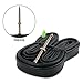 MEETLOCKS®700x25/28C Road Bike Inner Tube, Fully Thread Presta Valve, Standard 32mm, 40mm, Long 60mm Presta Valve with Solid Brass Stem for Deep Section Rims, Fits 700x25/28mm Road Tire, Durable and Reliable Butyl Inner Tube for Road Cycling, Training and Commuting(1pc/2pcs/4pcs pack)