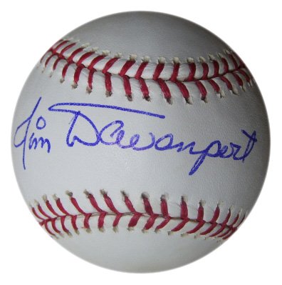 MLB San Francisco Giants Jim Davenport Autographed Baseball