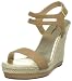 Michael Antonio Women's Galena Wedge Sandal,Tan,6.5 M US
