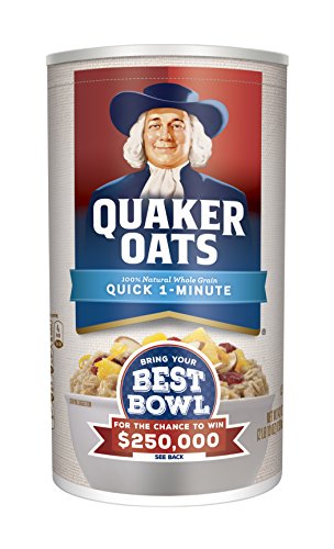 Quaker oats quick oatmeal, 42-ounce packages (pack of 4…