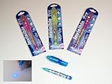 12 St�ck Geheimstift mit UV-Licht, unsichtbar schreiben, lesbar durch Licht