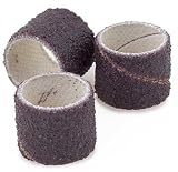 3M Aluminum Oxide Sanding Bands 1/2"OD  x 1/2"W 120 Grit (Pack of 10)