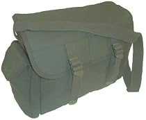 Large Military Style Messenger Bag Army Olive Haversack
