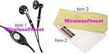 (3 Items Bundle) Original Oem Verizon Mp3 Music Vcast Hands-free Stereo Headset Headphones Earphones in Ear Buds with Mic Microphone + Remote Button Will Fit and Work with Lg Chocolate 2 Vx8550 Env2 Env 2 Vx9100 Vx8300 Vx 8100 Vx8600 Lx 570 Muziq Vx9800 Vx8800 Venus Vx9400 Vx10k Voyager Cu500 Cu500v Cu400 Lx150 Verizon Xv6900 Nokia 6315i Samsung A930 A950 A990 Flipshot U900 Motorola Moto Q9h Q9m V710 E815 Cell Phone / Unlocked Provided By At&t Verizon Sprint T-mobile Wireless + Universal Screen Protector + Cleaning Cloth