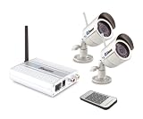 Electronics : SWANN - SW233-WO2 Surveillance Pack - two indoor/outdoor wireless cameras