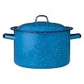 IMUSA Enamel Stock Pot - Turquoise (7.75 qt.)