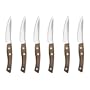 IKEA Steakmesser-Set "Stek" 6-teiliges Messerset f�r Steak und als Grillbesteck - Edelstahl - massive Buche - 23cm lang