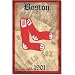 Boston Red Sox 1901 Logo Sports Poster Print - 22x34 Poster Print, 22x34