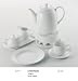 Arzberg Form 1382 Espresso-Untertasse 12 cm - weiss