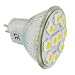 Pack of 2 Units Lighting EVER Brightest MR11 LED Bulb, GU4.0 Base, 165lm, Flood Beam, Daylight White
