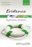 Q&A: Evidence 2007 and 2008