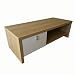 Hygena Misaki Coffee Table Oak/Cream Gloss
