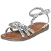 braided bow sandal