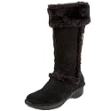 AK Anne Klein Women's Kanga Fur Lined Flat Boot