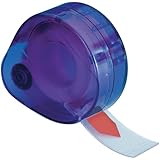 Redi-Tag Sign Here Reversible Printed Arrow Dispenser Flags, 120 Flags per Dispenser, 1-7/8 x 9/16 Inches, Red (81054)