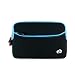 Kroo Glove2 Series Neoprene Sleeve Cover Case for 7 Inch eBook Readers and Tablet PCs (Kindle 3 / Nook / Samsung Galaxy Tab / Blackberry Playbook / ViewSonic ViewPad 7 /Acer ICONIA A100) - Black / Blue Combination (MDK3G2B1)